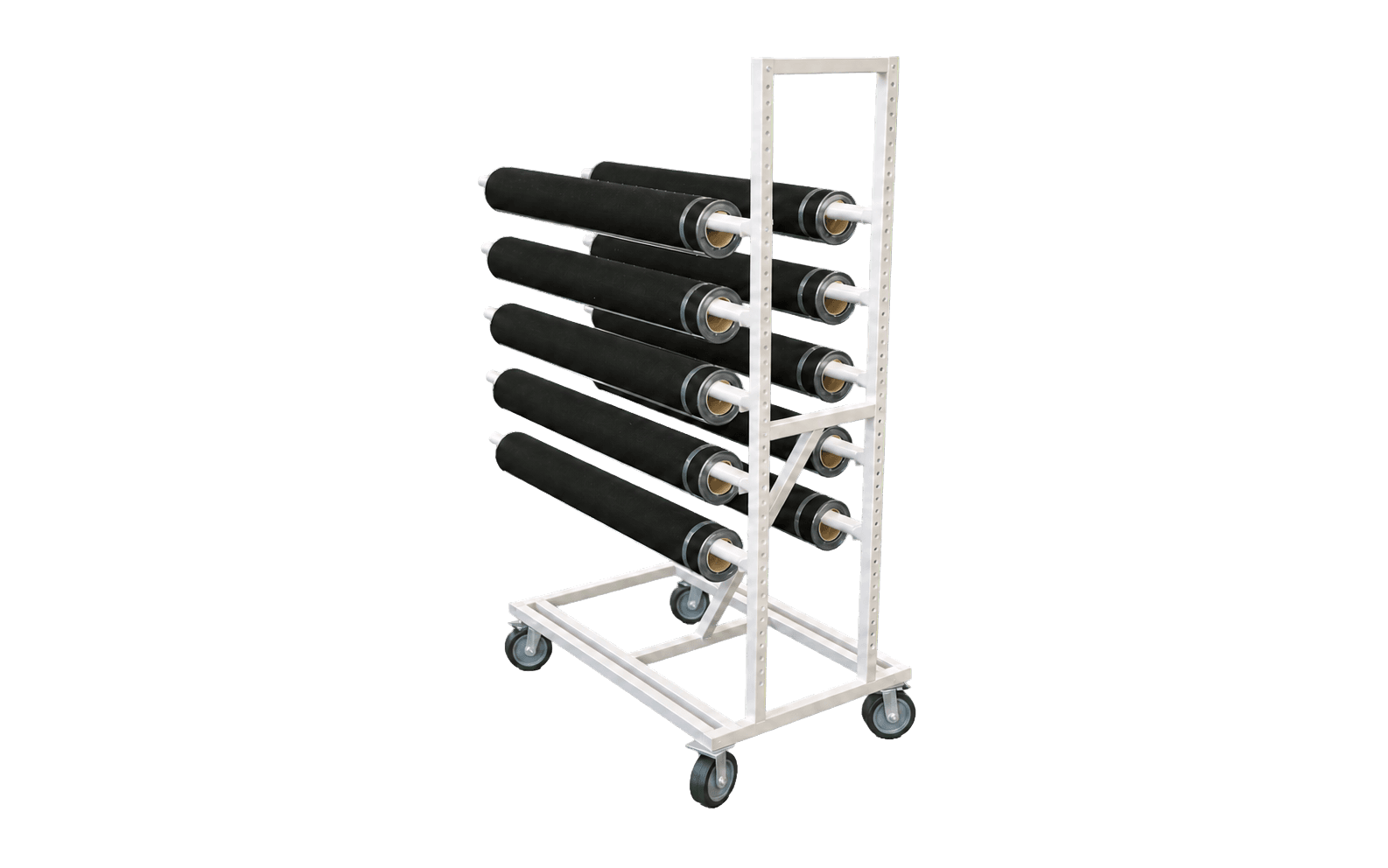 Lean Cart loaded with anilox sleeves